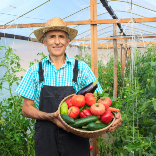 Farmer portrait